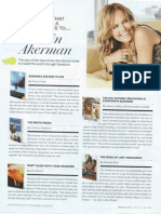 Books That Made A Difference to Malin Akerman - O Magazine, March 2012