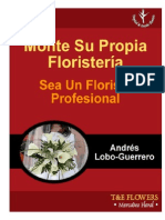 Monte Su Propia Floristeria Sea Un Florista Profesional PDF