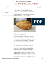 En Busca de La Patata Frita Perfecta PDF