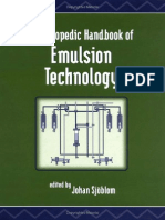 Sjoblom, J. - Handbook of Emulsion Technology PDF