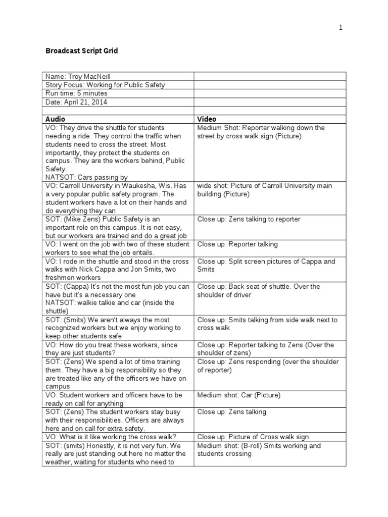Script Story | PDF | Leisure