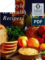 (eBook) Lifestyle to Health - Vegan Cookbook Recipes, Vegetarian Health Book Cancer, Diabetes, He