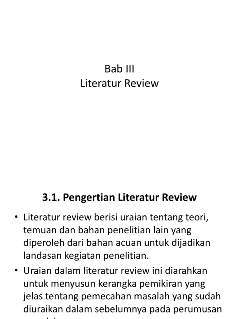 Apa Itu Literature Review Victor Carr