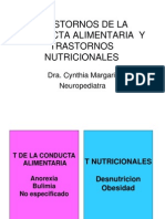 Trastornos de La Conducta Alimentaria