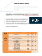 Programación Anual 2014