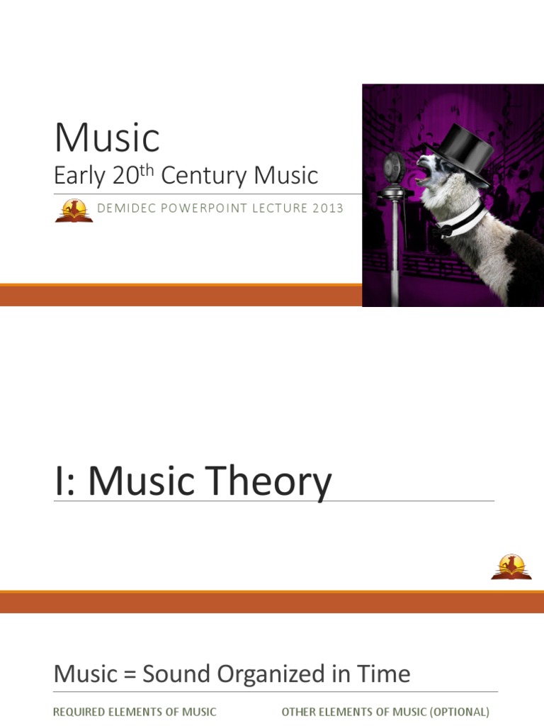 Music PowerPoint Lecture PDF Chord (Music) Interval (Music)