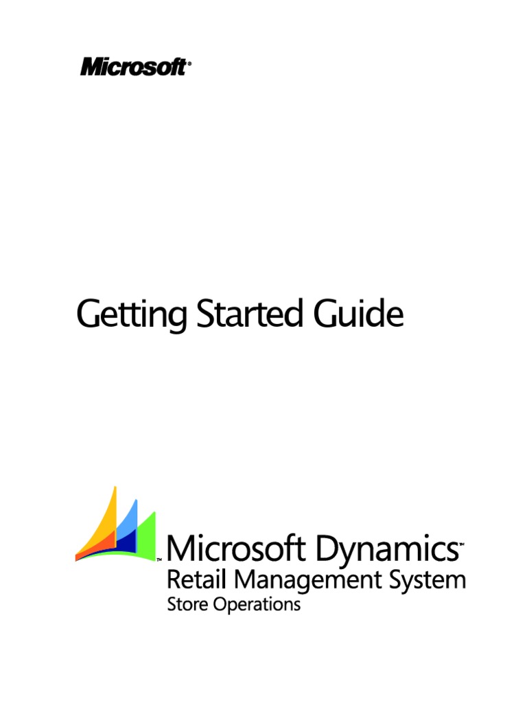 Microsoft Dynamics RMS SO GS Guide V2 | PDF | Point Of Sale | Microsoft ...