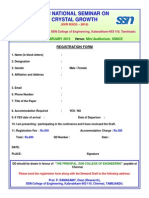 XVIII NSCG Registration Form