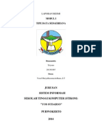 Laporan Resmi (Tipe Data Abstrak)