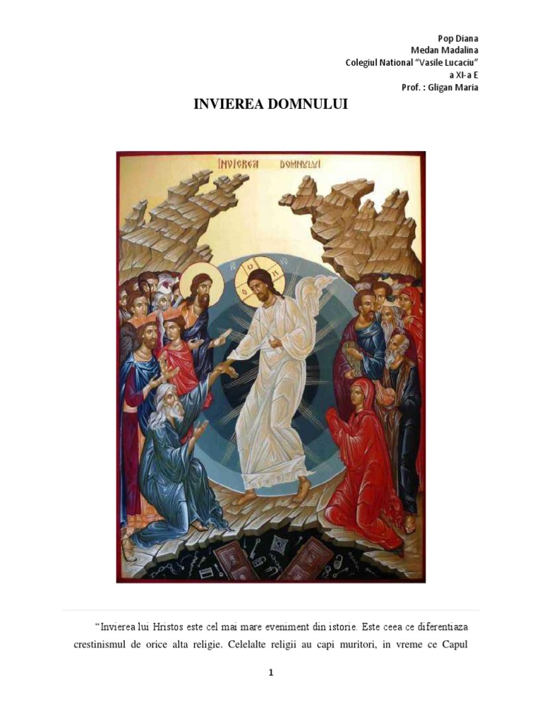 Invierea Domnului | PDF