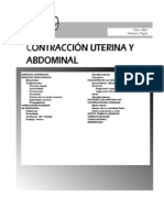 9.-Contracción Uterina y Abdominal