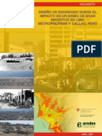 Diseño de Escenario Sobre El Impacto de Un Sismo de Gran Magnitud en Lima Metropolitana y Callao, Perú