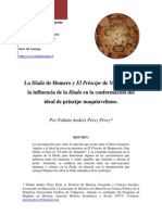 La Ilíada de Homero y El Príncipe de Maquiavelo