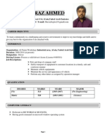 Sheraz Ahmed: FSC Matric 529 (2003-2005)