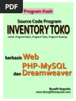 Aplikasi Web Inventory Program Kasir Dan Inventory Kontrol Toko Dan Gudang Berbasis PHP MySQL