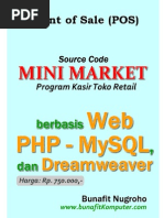 Download Source Code Minimarket Program Kasir Toko Retail Berbasis Web PHP MySQL Dreamweaver by sasukeaaa SN221116890 doc pdf