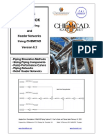 PIPING WORK BOOK - Solving Piping & Header Network Using CHEMCAD