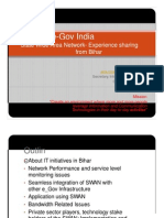 E-Gov India 2008: State Wide Area Network-Experience Sharing From Bihar