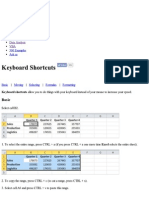 1 Excel Keyboard Shortcuts - Easy Excel Tutorial