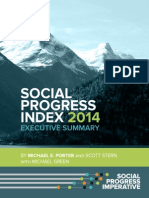 Social Progress Index 2014 Executive Summary