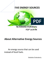 Alternative Energy Souces