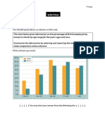 B. Bar Charts. Donations Among British People