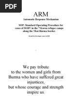 ARM SOP English Version