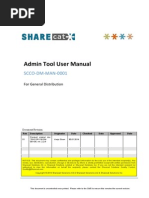 ShareCat Admin Tool User Manual