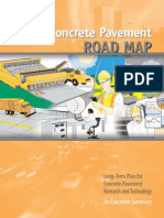 concrete pavement road map