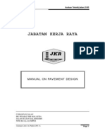 JKR Manual on Pavement Design