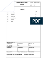 Training Manual-Piping: Gaskets