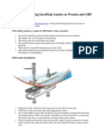 Fitting and Bonding Sacrificial Anodes On Wooden and GRP Hulled Vessels