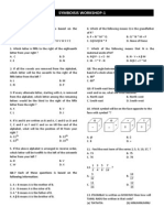 Symboisis Workshop-1: Q1-5 Answer The Given Questions Based On The Following English Alphabet