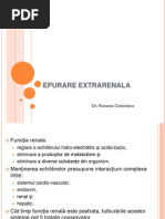 EPURARE EXTRARENALA