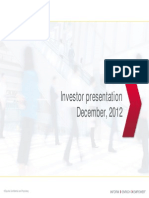 Investor Presentation - December 2012