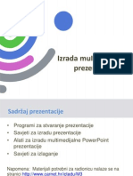 Izrada Multimedijalne Prezentacije - Prezentacija