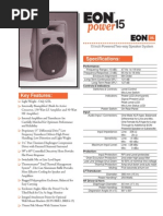 Jbl Eon Power 15