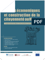 Médias Économiques Et Construction de La Citoyenneté Au Maroc 