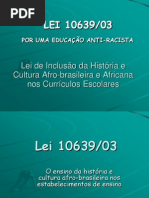 Lei Afro e Indigena