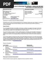 Información para La Descarga de Software y Obtención de La(s) Licencia(s) Correspondiente(s)