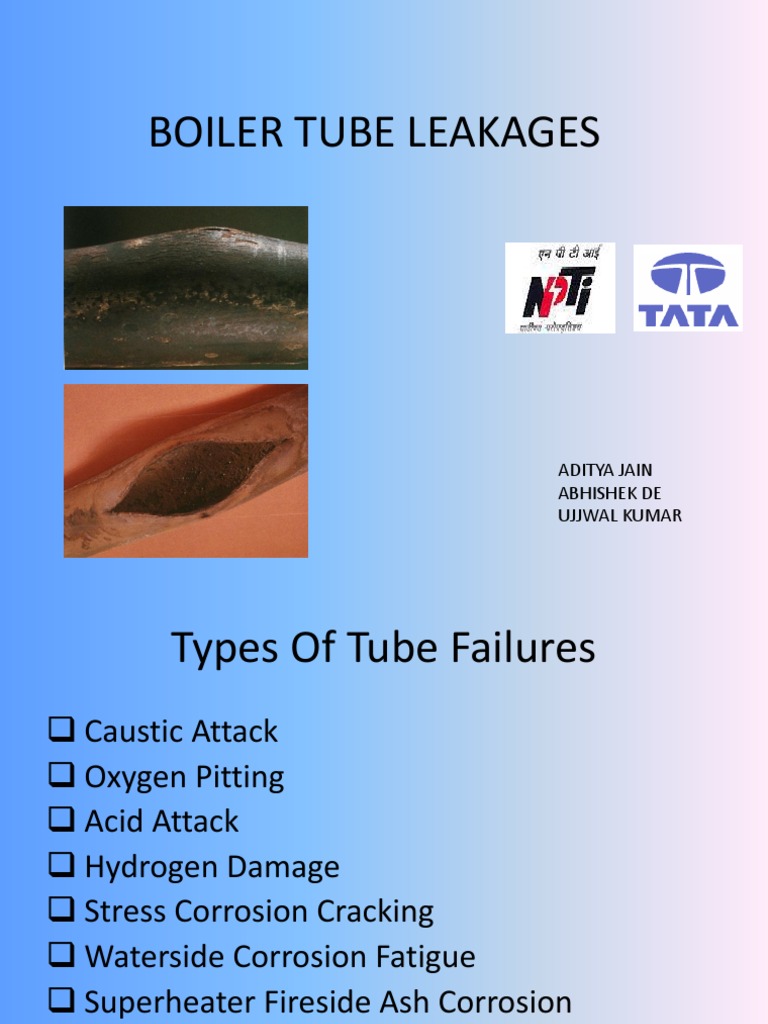 Boiler Tube Leakages Corrosion Fracture