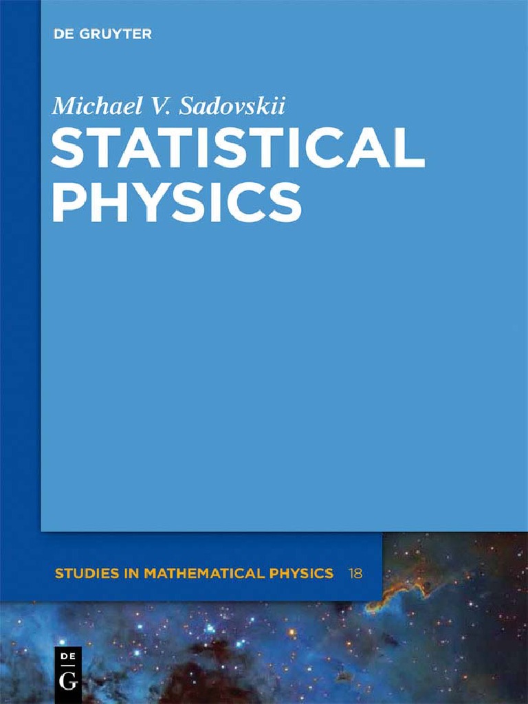 Statistical Physics Notes – David Tong: Statistical Physics – RQXW