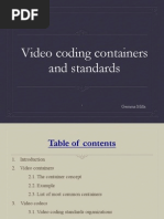 Video Coding Standards