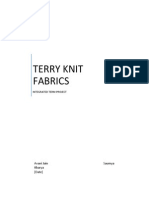 Terry Knit Fabric Production Process