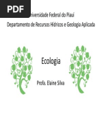 Aula 2 - Ecologia