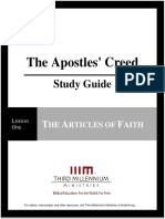 The Apostles' Creed - Lesson 1 - Study Guide
