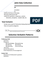 Verbatim Data Collection