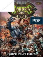 Hordes MkII Demo Rules