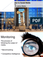 Curation Monitoring Strategy