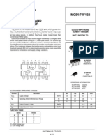 MC54/74F132 Quad 2-Input Nand Schmitt Trigger: Fast Shottky TTL
